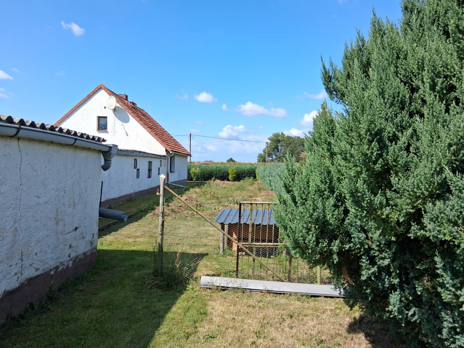 Werben an der Elbe, Sportbootanleger vorhanden, Einfamilienhaus mit Bauland - Landkreis Stendal