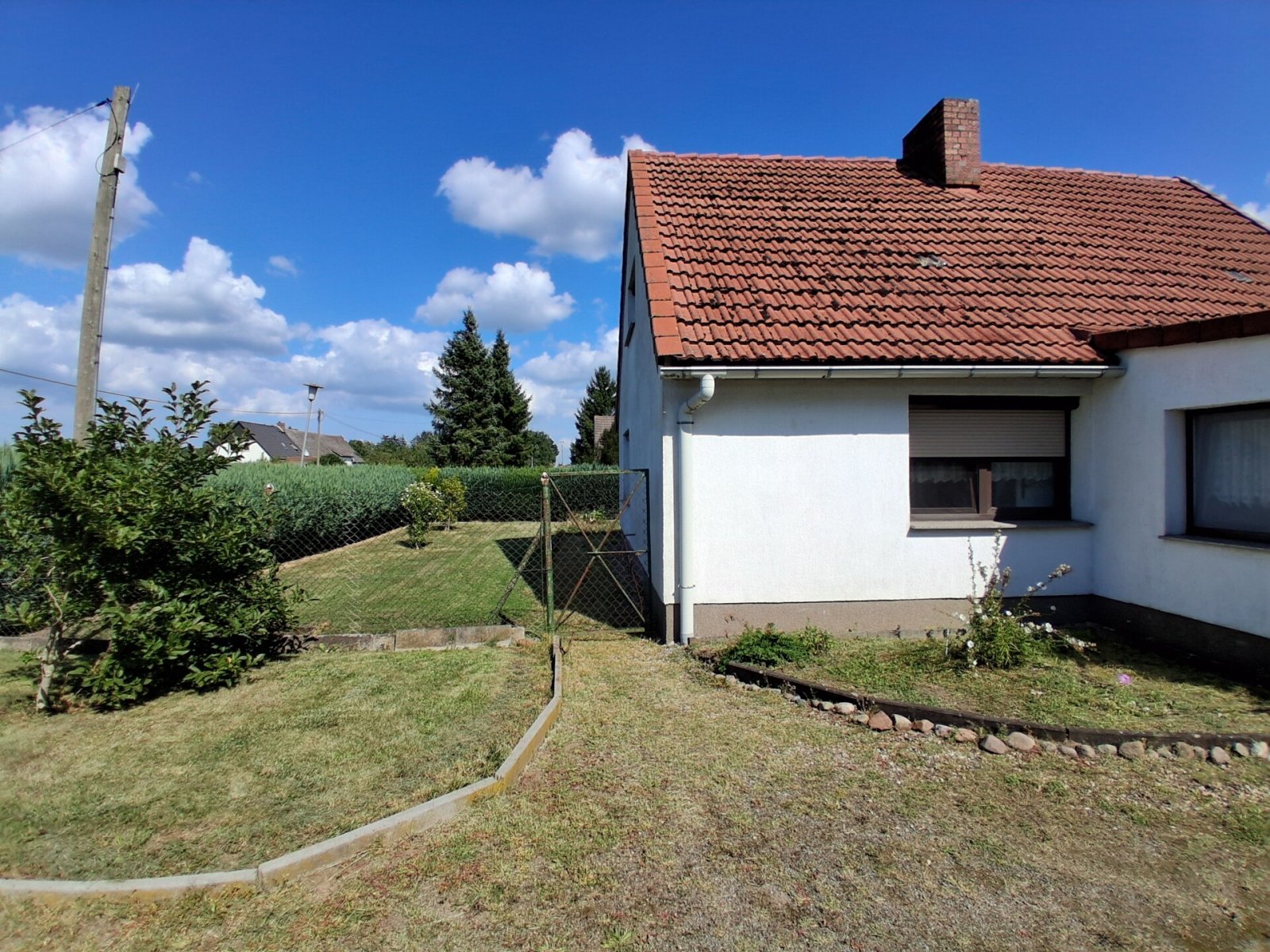 Werben an der Elbe, Sportbootanleger vorhanden, Einfamilienhaus mit Bauland - Landkreis Stendal