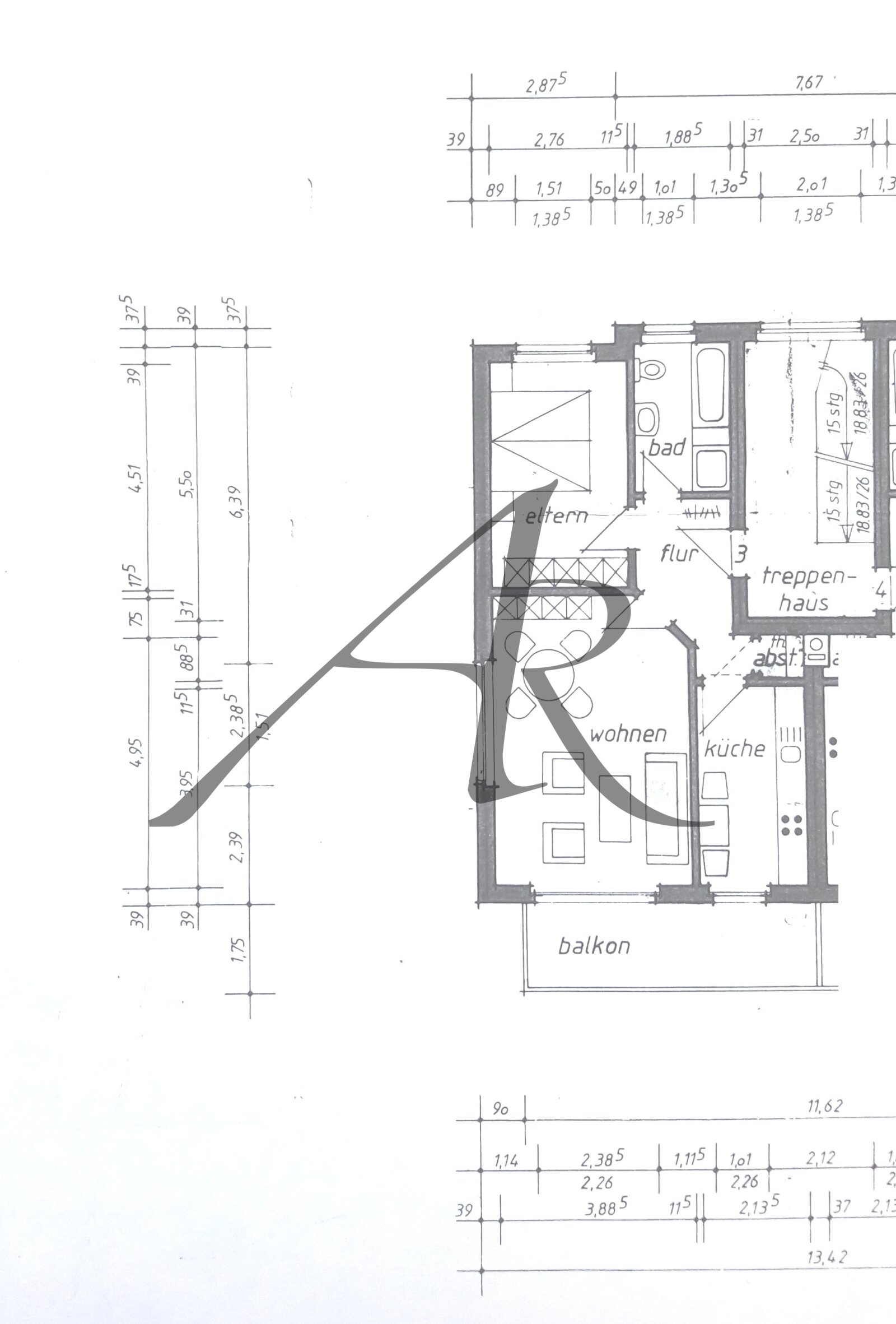Tolle 2-Zimmer-Wohnung mit Balkon im "Villenviertel"