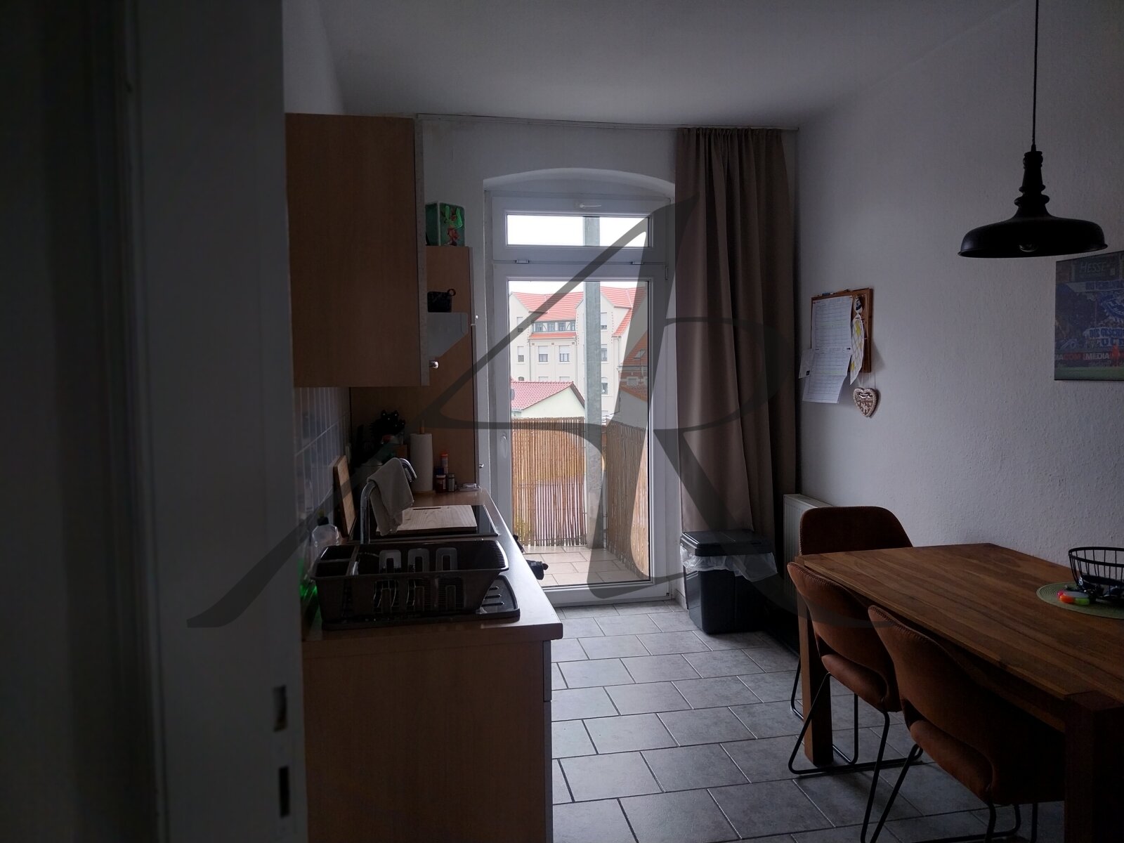 tolle 2-Zimmer-Wohnung in Stendal Nord mit Balkon und Einbauküche