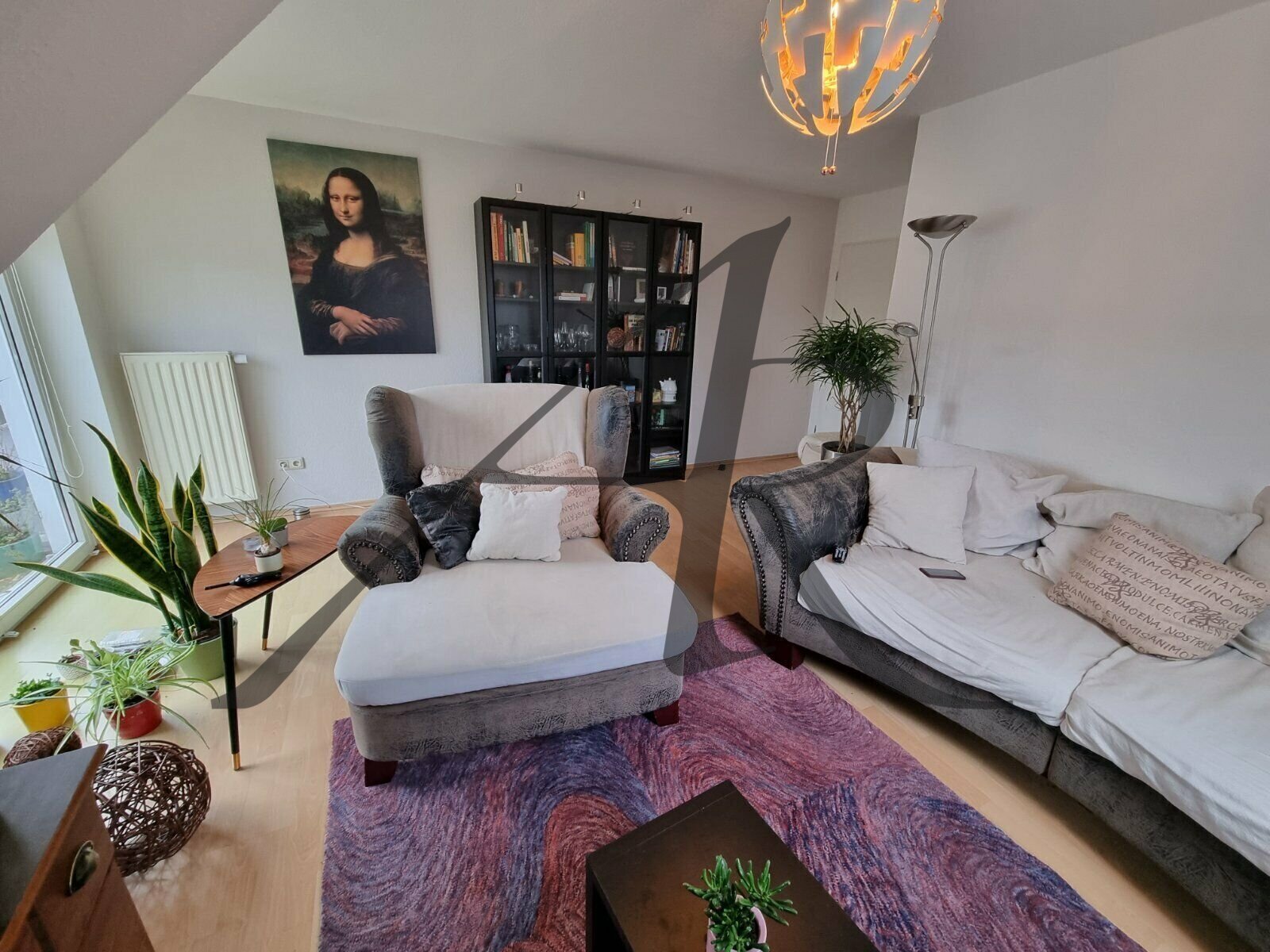 Schicke 3-Zimmer-Wohnung mit Balkon im Villenviertel