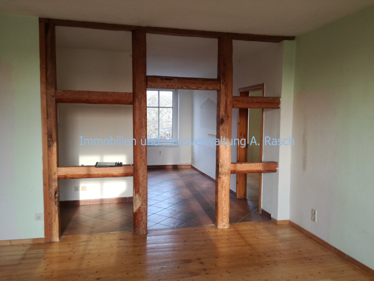 Tolle Wohnung mit Gartenanteil und Kamin nahe Stendal