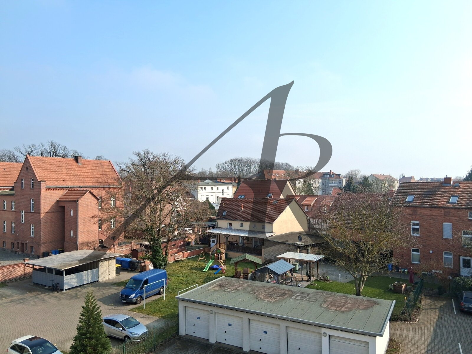Ausblick über die Dächer der Innenstadt Ausblick über die Dächer der Innenstadt