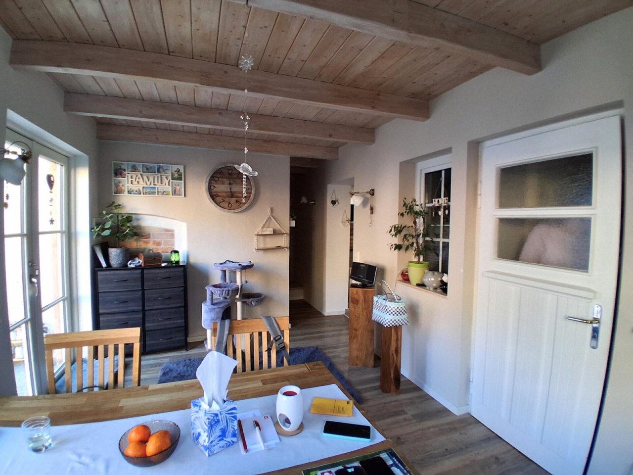 Wintergarten und Essbereich Wintergarten und Essbereich