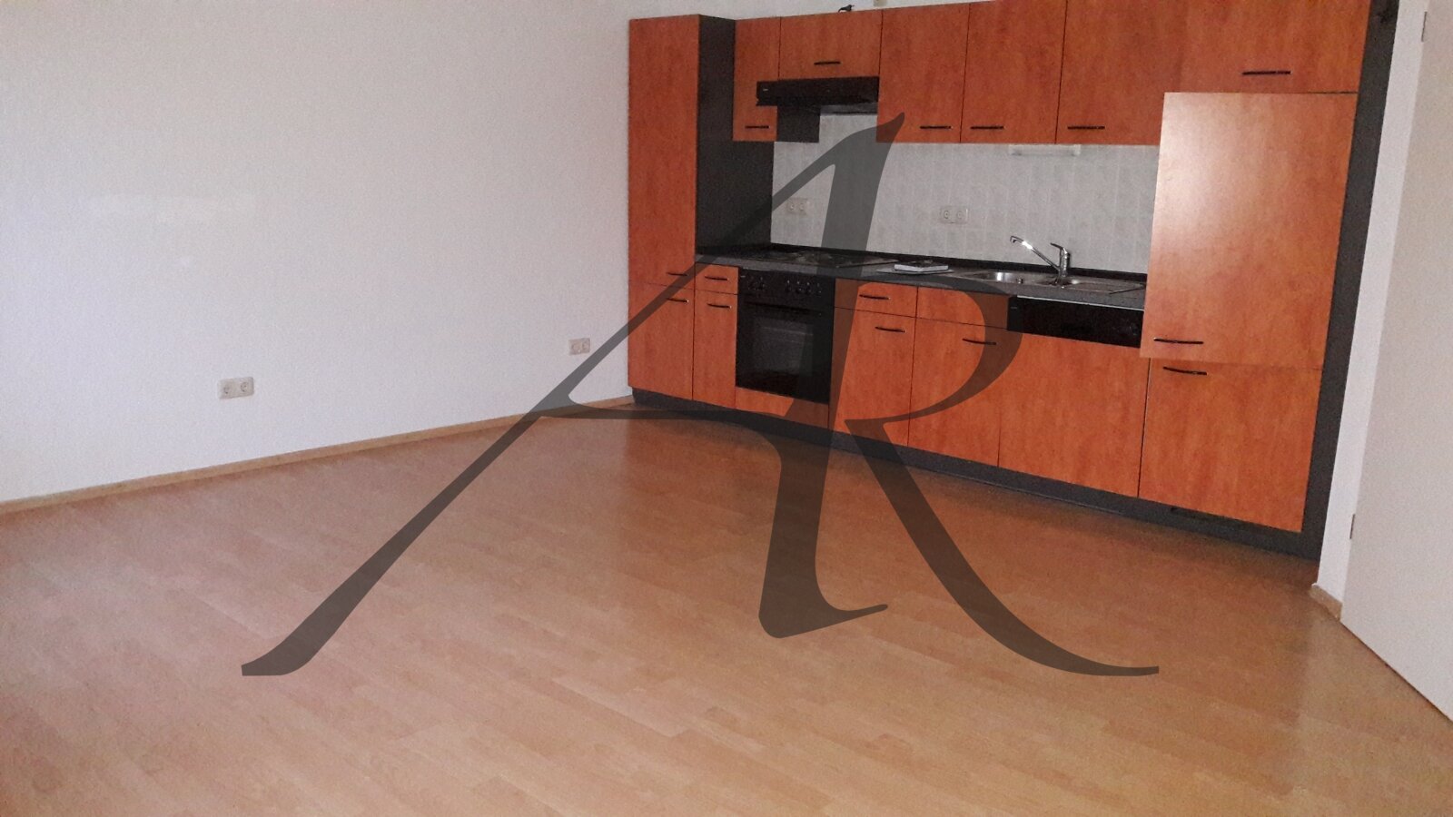 Küche mit Einbauküche im Wohnzimmer Küche mit Einbauküche im Wohnzimmer