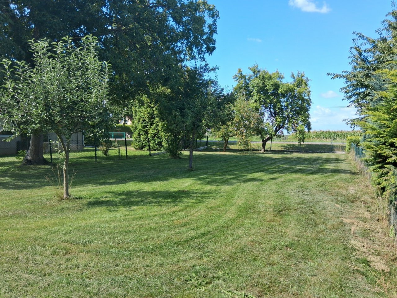 Bauland am Haus, gepflegt