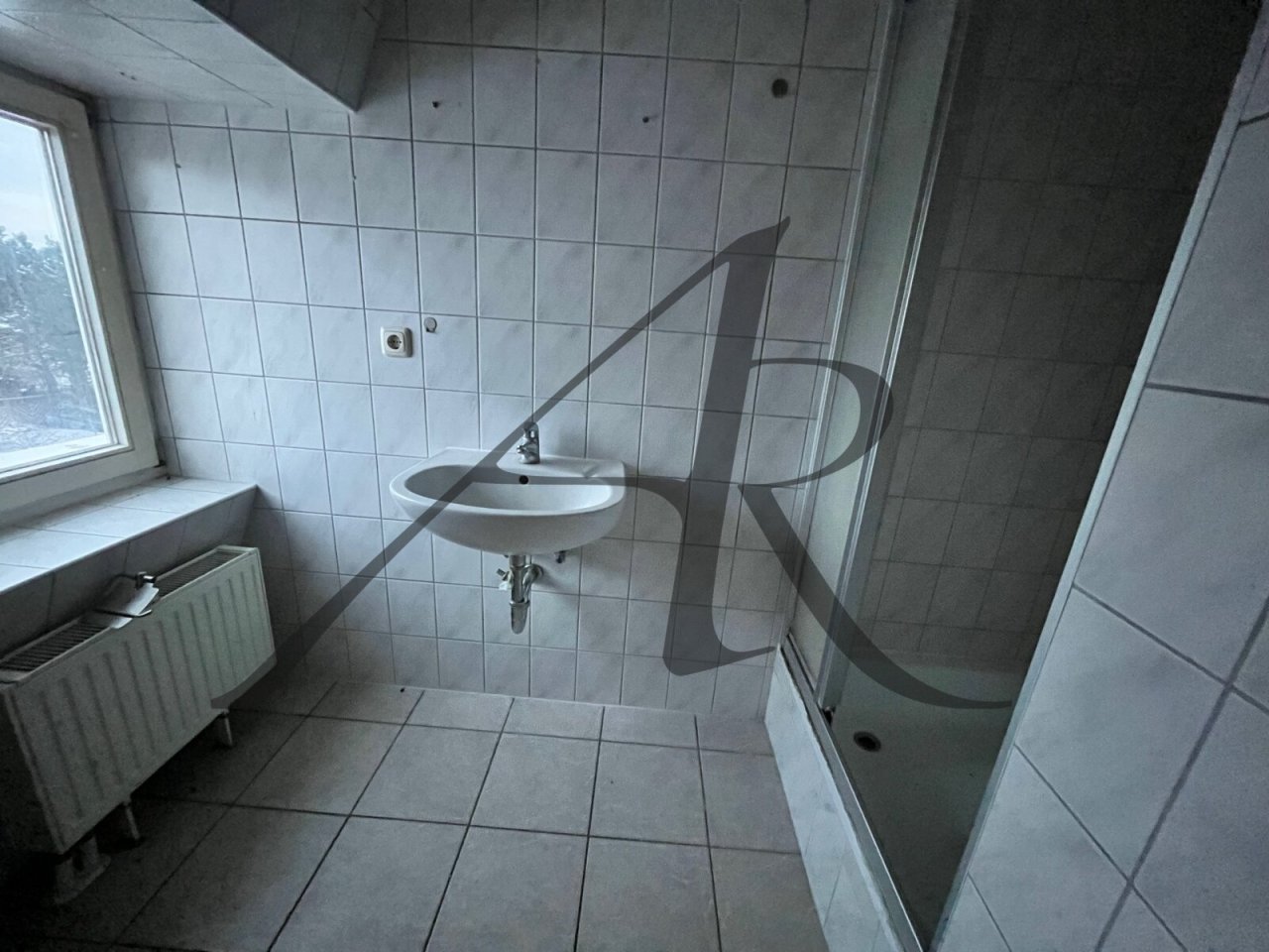 Tageslichtbad mit Dusche