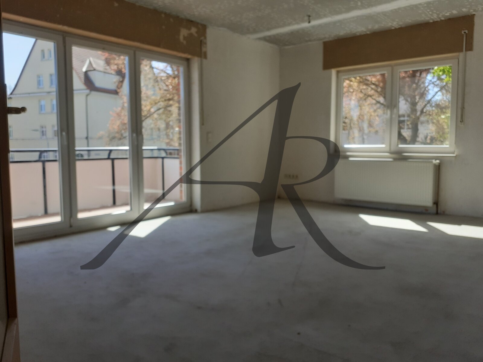 Wohnzimmer mit Balkon Wohnzimmer mit Balkon