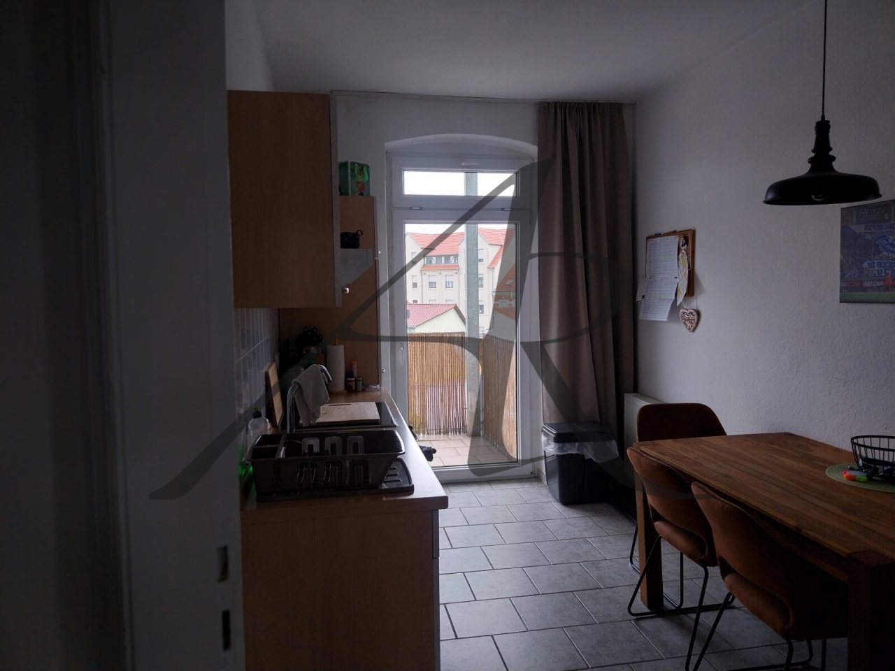 Küche mit Balkon Küche mit Balkon