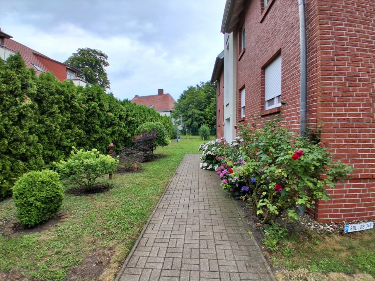 Zuwegung, Vorgarten