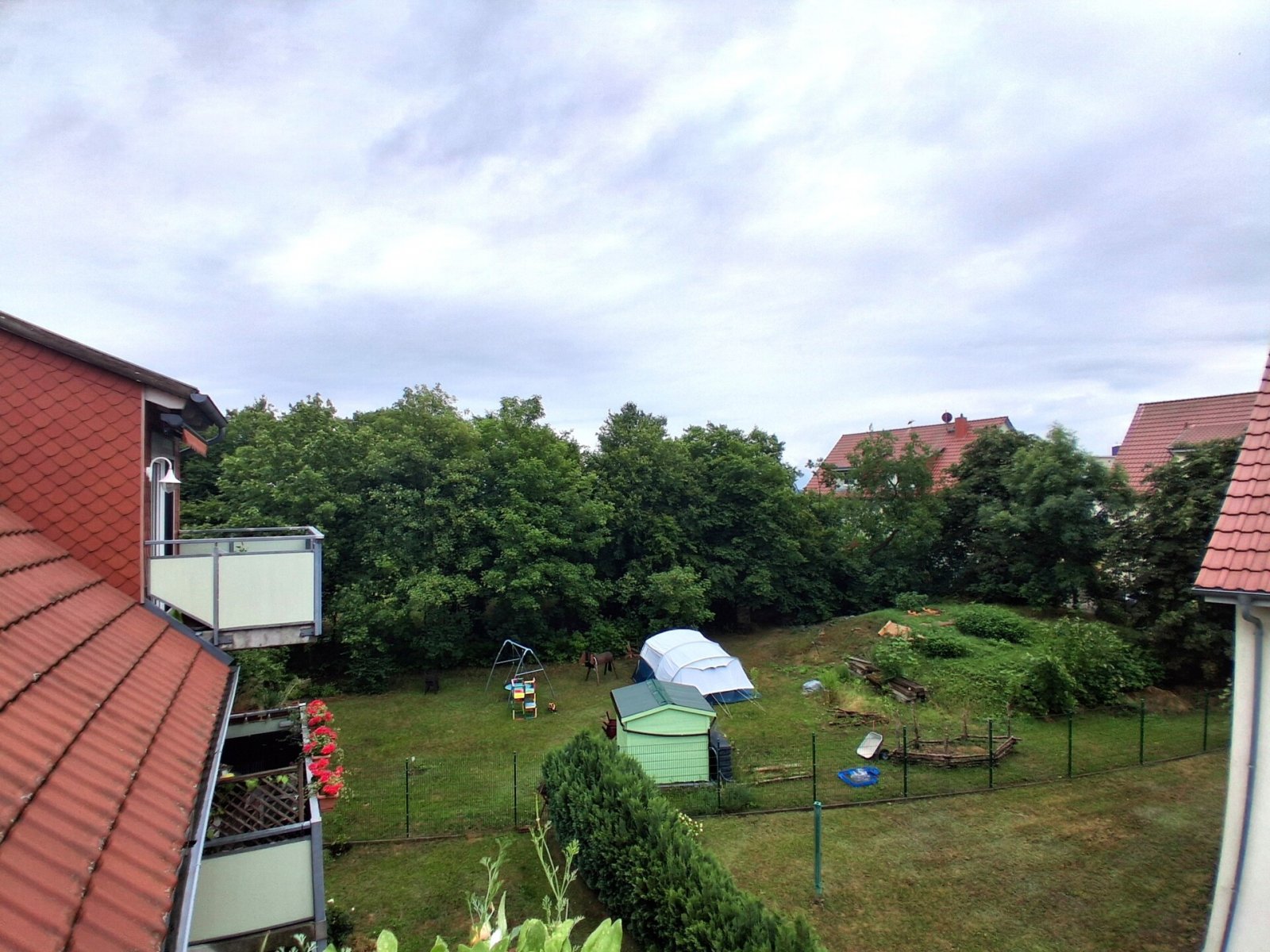 Blick Richtung Elbe