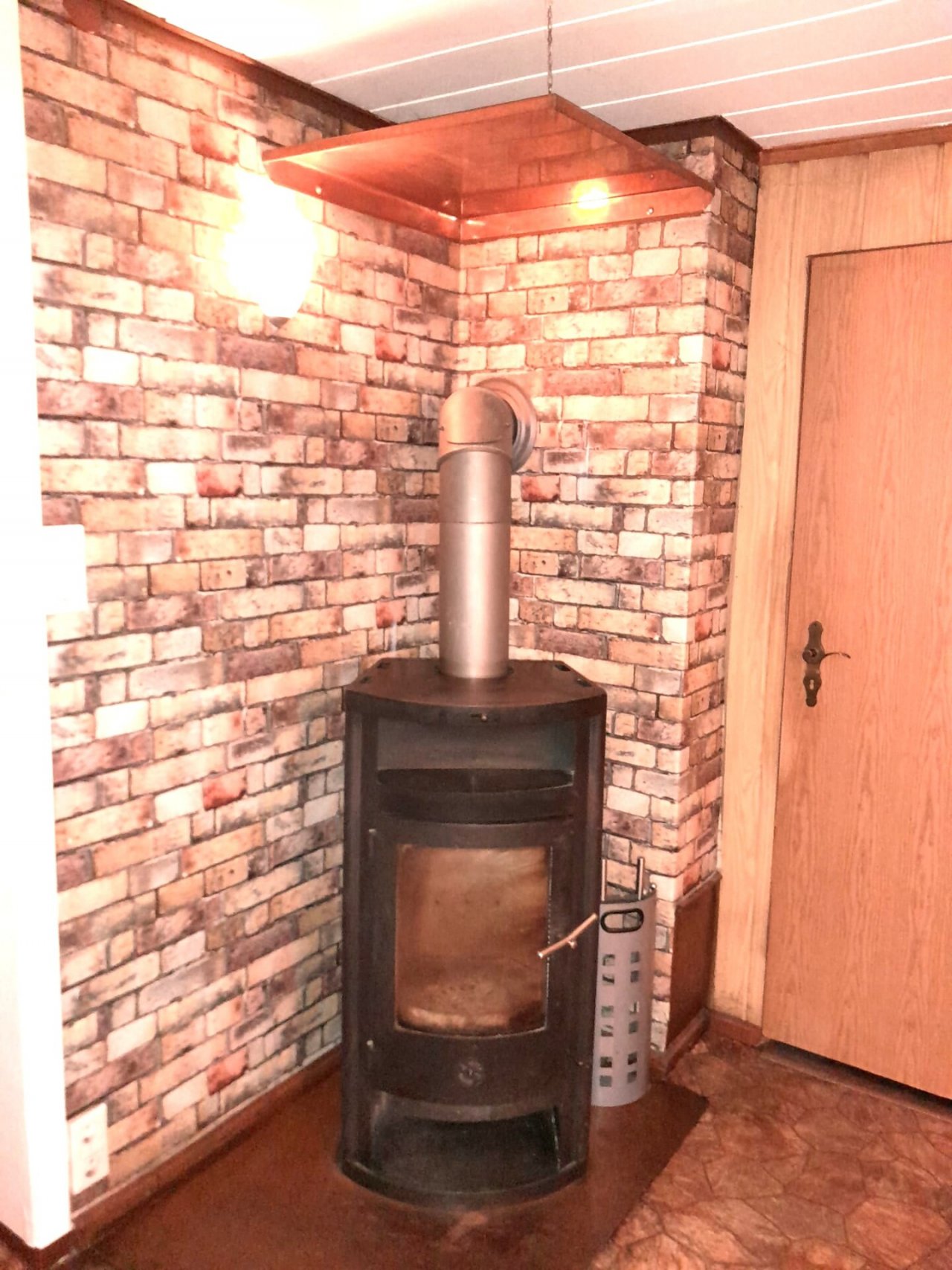 Kamin im Esszimmer