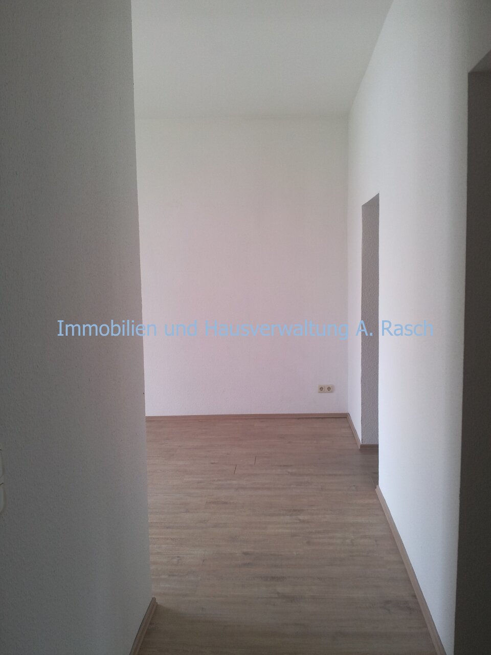 Flur mit Blick ins Wohnzimmer